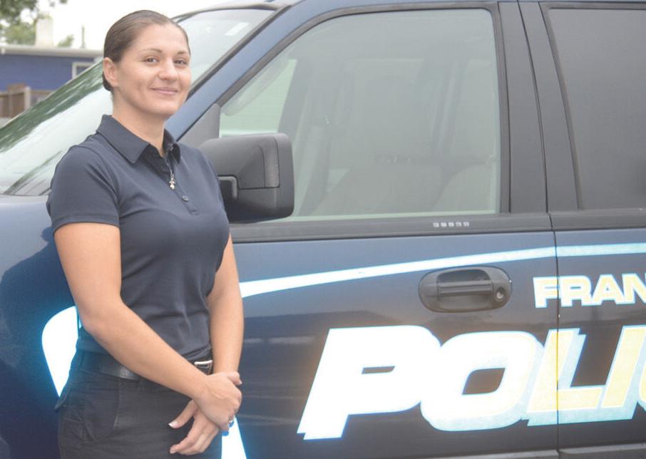 Frankford Police Chief Laurence Corrigan and officer Megan Loulou (copy)